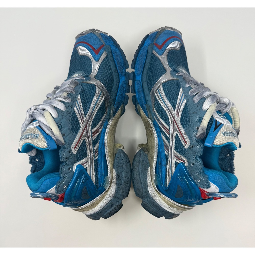 Balenciaga Marathon Runner Sneaker Blue Unreleased Demna Size 7 US 40 EU - Picture 4 of 10